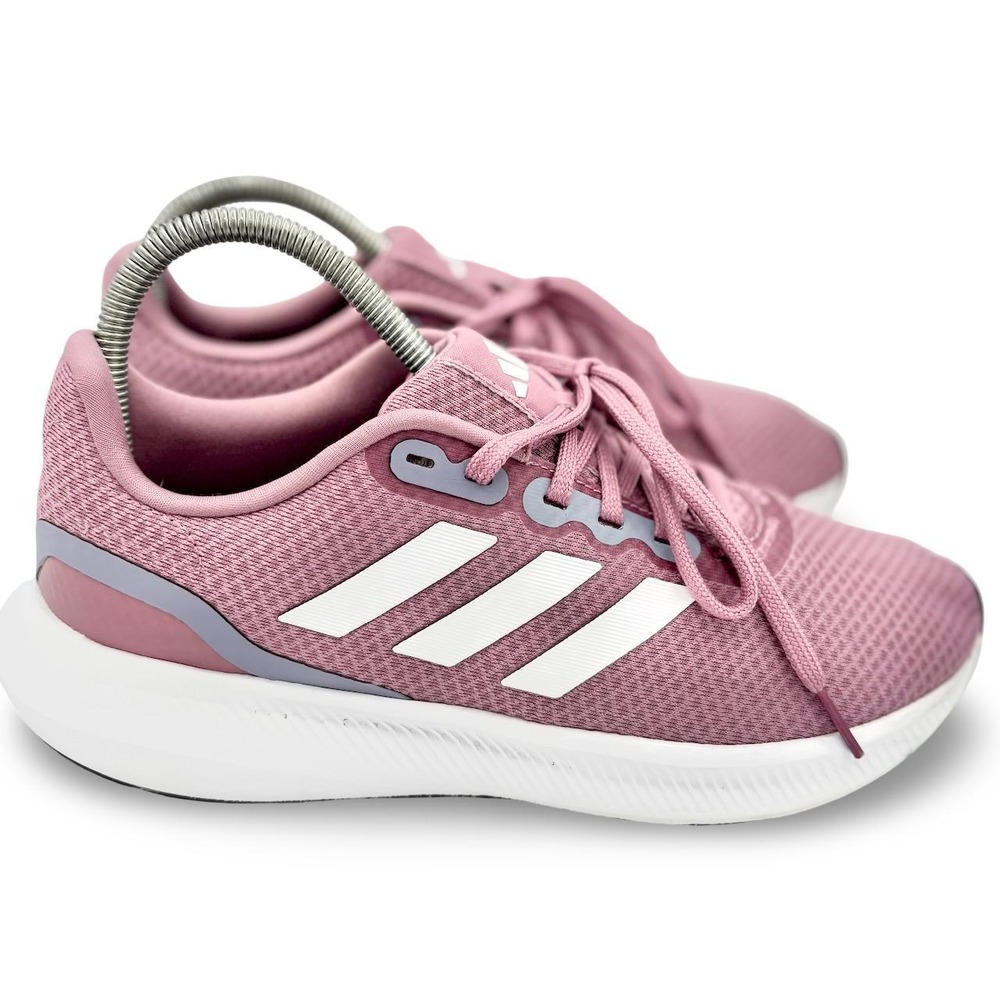 adidas Womens Runfalcon 3.0 Mauve Running Shoes 7.5 Orchid Pink Sneakers ID2274